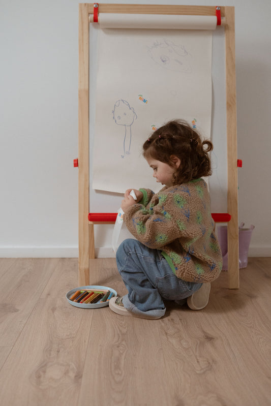 Flower Fleece Jacket