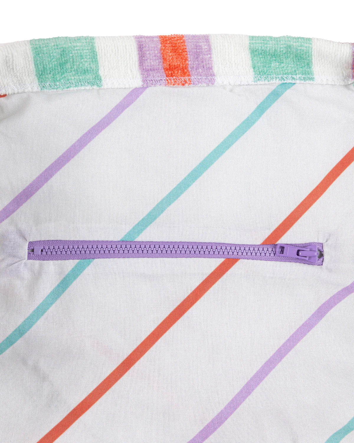 Shoulder bag pastel stripe