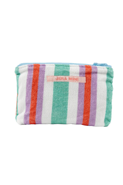 Pouch Bag Pastel Stripe