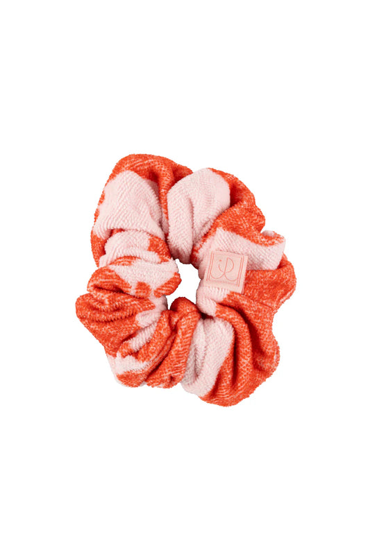 Scrunchie Rose Geo