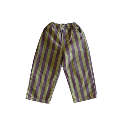 Rode gestreepte Cool Stripe broek voor kinderen