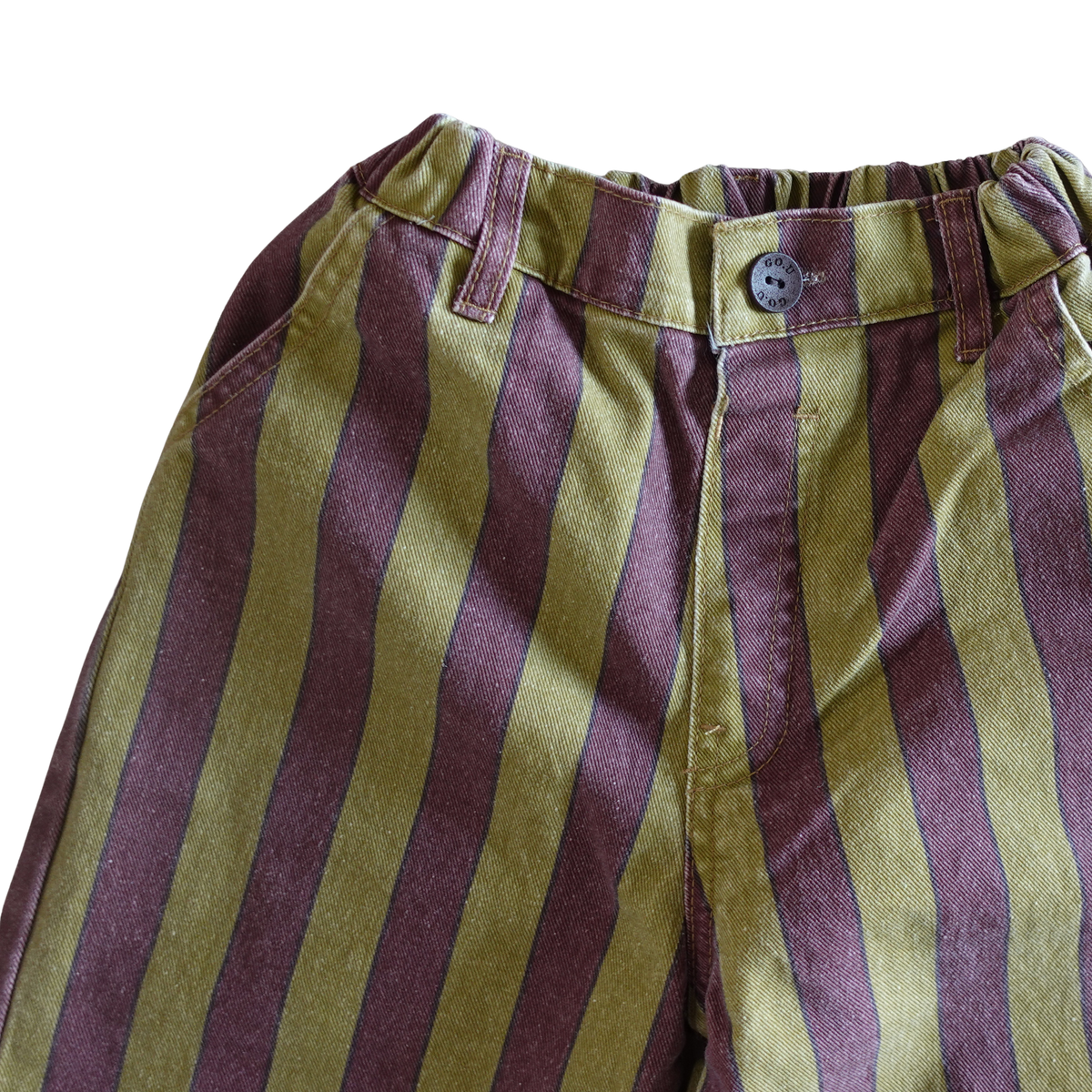 Rode gestreepte Cool Stripe broek voor kinderen