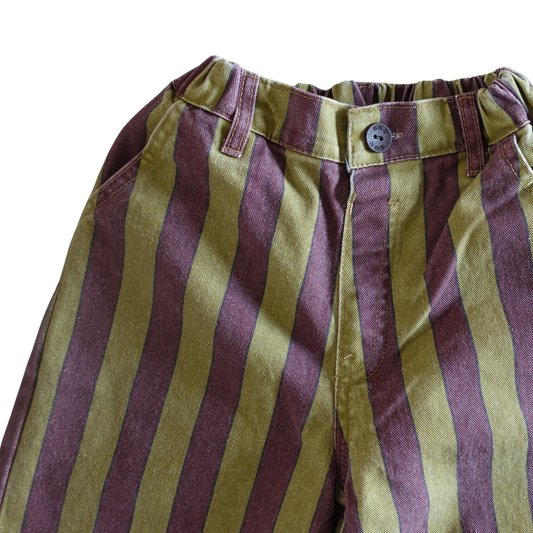 Rode gestreepte Cool Stripe broek voor kinderen