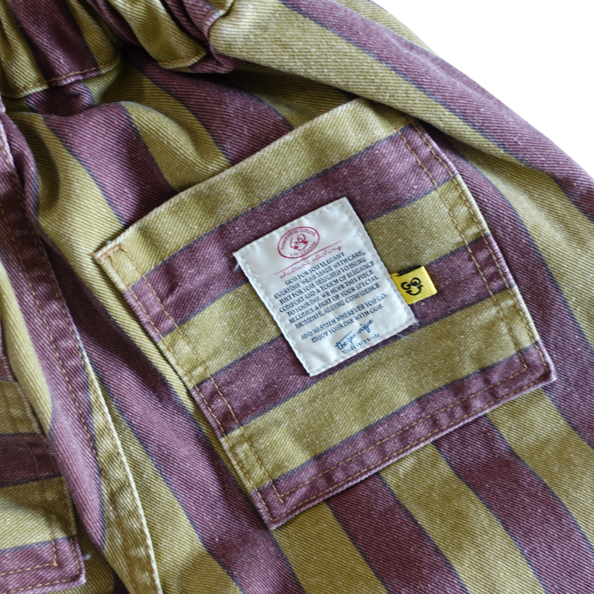 Rode gestreepte Cool Stripe broek voor kinderen