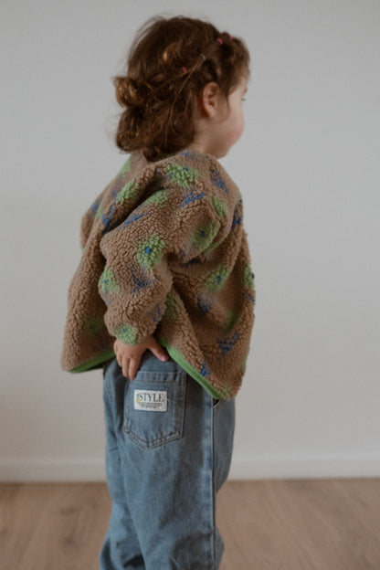 Flower Fleece Jacket